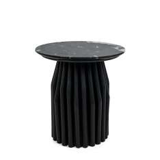 MaMaison stolik LEVANTE czarny marmur / drewno