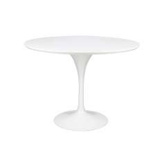 Stół Tulip Premium 100 biały - włókno szklane | metal