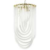 MOOSEE lampa wisząca MURANO L złota