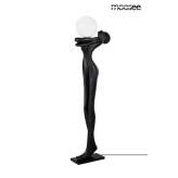 MOOSEE lampa podłogowa HUMAN MOON - włókno szklane, szkło