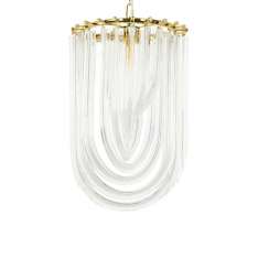 MOOSEE lampa wisząca MURANO S złota