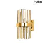 MOOSEE lampa ścienna GARDA złota