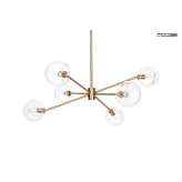 MOOSEE lampa wisząca AURA 6 złota