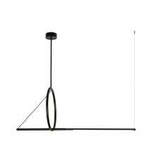 MOOSEE lampa wisząca STICK czarna