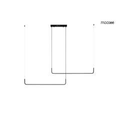 MOOSEE lampa wisząca SHAPE DUO 120 czarna