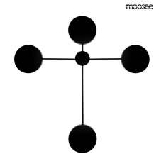 MOOSEE lampa ścienna SHADOW 4 czarna