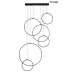 MOOSEE lampa wisząca CIRCULO SIX czarna