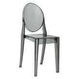 Krzesło Victoria dymiony - poliwęglan