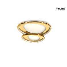 MOOSEE lampa sufitowa / plafon CELL 2 złota