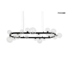 MOOSEE lampa wisząca ALURE OVAL 120 czarna