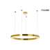MOOSEE lampa wisząca RING LUXURY 110 złota
