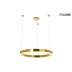 MOOSEE lampa wisząca RING LUXURY 70 złota