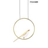 MOOSEE lampa wisząca BIRD złota