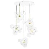 MOOSEE Lampa wisząca CAPRI DISC 5 złota