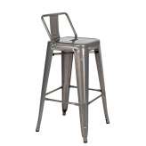 Krzesło barowe TOWER BACK 66 (Paris) metal