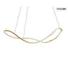 MOOSEE lampa wisząca WAVES 100 złota