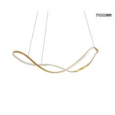 MOOSEE lampa wisząca WAVES 60 złota