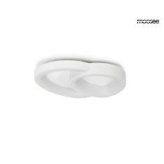 MOOSEE lampa sufitowa / plafon CELLS 2 biała