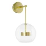 MOOSEE lampa ścienna CAPRI WALL złota