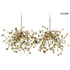 MOOSEE Lampa wisząca MONETE złota