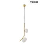 MOOSEE lampa wisząca RUGIA złota