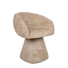 MaMaison krzesło obrotowe PEDRA beżowe