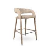 MaMaison krzesło barowe IRIS beżowe