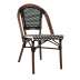 Krzesło ogrodowe CAFE PARIS brązowe rattan