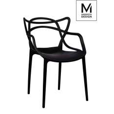 Krzesło Modesto Hilo czarne - polipropylen