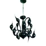 Żyrandol Decori 12 czarny Md8017 | 12Czar