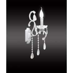 Kinkiet Arte srebrny Md8034 | L1Sr