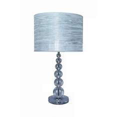 Lampa stołowa Mika II srebrna 90440T - Sr