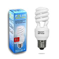 Świetlówka energooszczędna Ss T3 Spirala 11W E27 6400K biala barwa Se0990