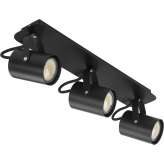 Lampa sufitowa Kamera 3 czarny 32557 3 x GU10 Max 25W