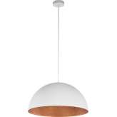 Lampa wisząca Sfera 70 biały | miedziany 30134 1 xe27