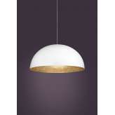 Lampa wisząca Sfera 90 biały | złoty 30127 1 xe27