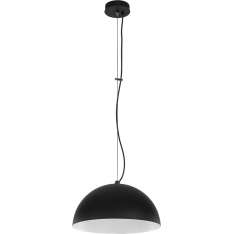 Lampa wisząca Sfera 35 czarny | biały 30124 1 xe27