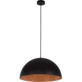 Lampa wisząca Sfera 70 czarny | miedziany 30132 1 xe27