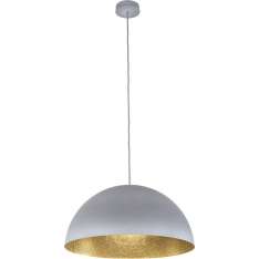 Lampa wisząca Sfera 70 szary | złoty 30135 1 xe27