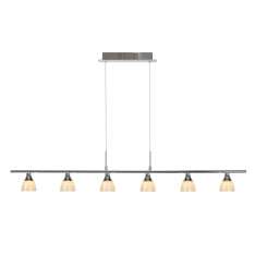 Oprawa wisząca Luc LED 6 x 3 W L120 H130 cm chrome 12450 | 26 | 11