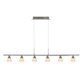 Oprawa wisząca Luc LED 6 x 3 W L120 H130 cm chrome 12450 | 26 | 11