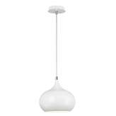 Oprawa wisząca Luc Riva H206 D24 cm E27 biała 31412 | 24 | 31