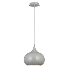 Oprawa wisząca Luc Riva H206 D24 cm E27 Silver Grey 31412 | 24 | 36