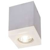 Tigla Square Wbudowana | aluminium mat | GU10 ,Max. 50W | szkło mat