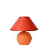Oprawa stołowa Luc Faro Ceram. H. 21 cm Brushed Orange 14552 | 81 | 53