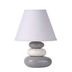 Oprawa stołowa Luc Karla Ceamic E14 L20 W20 H30 Grey 14560 | 81 | 36