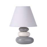 Oprawa stołowa Luc Karla Ceamic E14 L20 W20 H30 Grey 14560 | 81 | 36