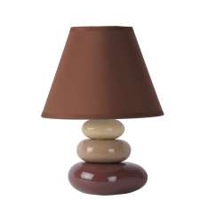 Oprawa stołowa Luc Karla Ceamic E14 L20 W20 H30 Brown 14560 | 81 | 43