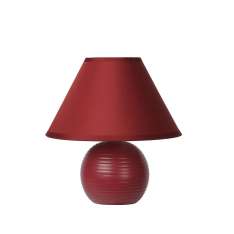 Oprawa stołowa Luc Kaddy E14 H22 D20 cm Burgandy 14550 | 81 | 57