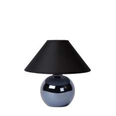 Oprawa stołowa Luc Faro Ceram. H. 21 cm Pearl czarna 14553 | 81 | 30